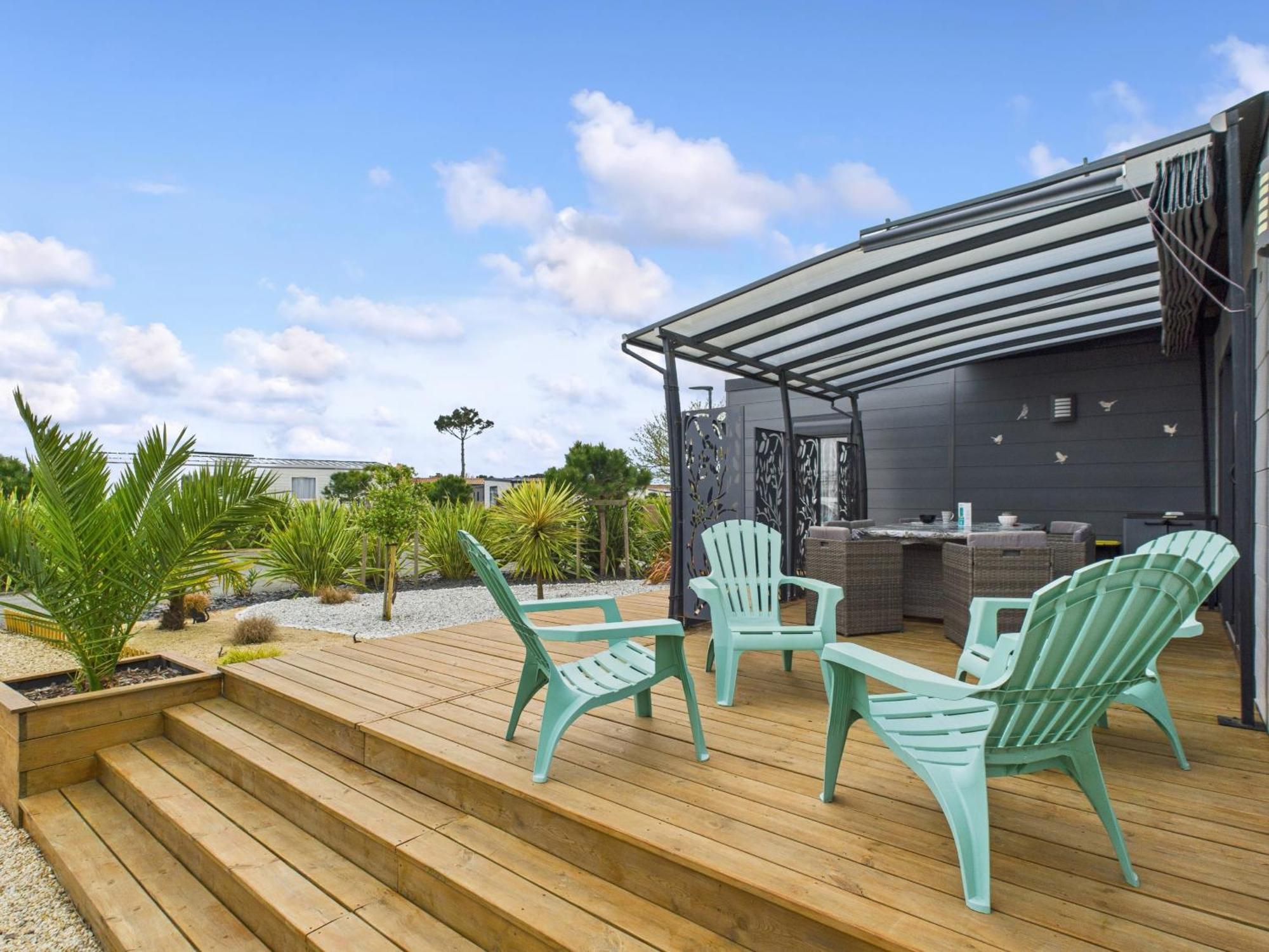 Joli Chalet Pour 6 - Domaine Avec Piscine Bretignolles-sur-Mer Exterior photo